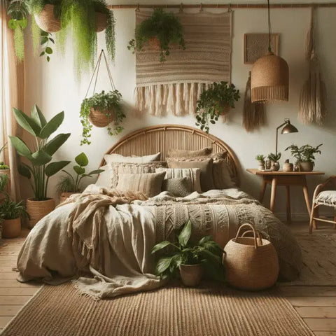 Bohemian interior style
