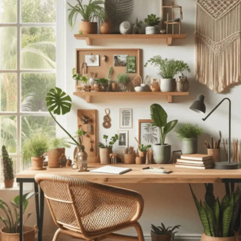 Bohemian interior style