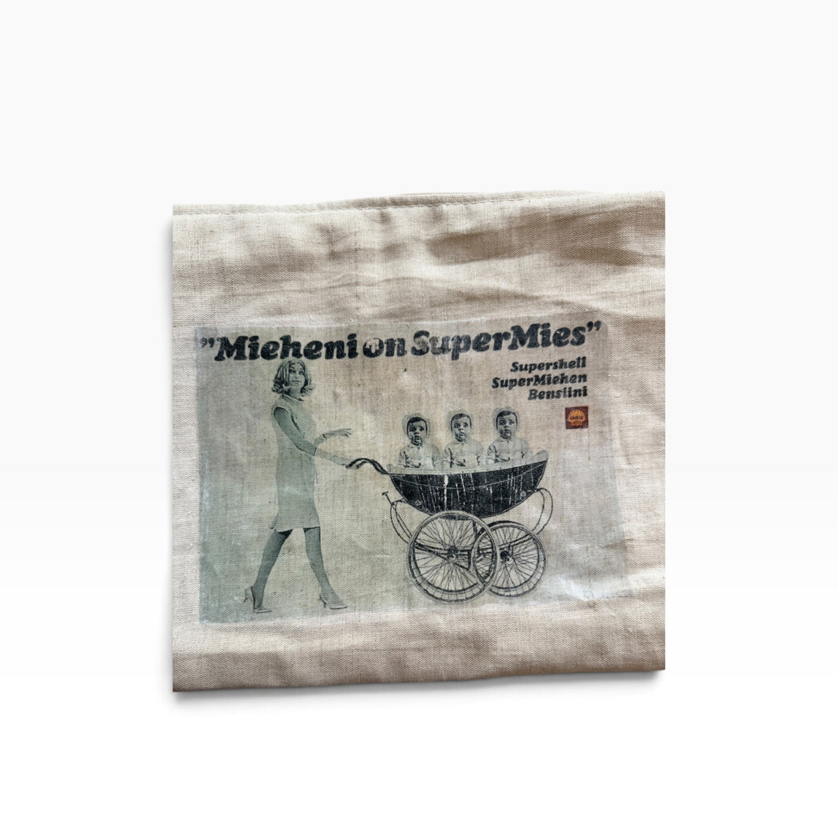 Pussukka Pellava -Lahja ja Sisustus Juuttisäkki