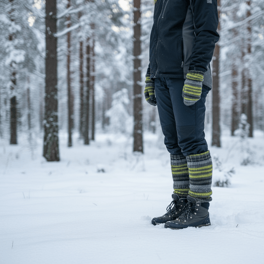 Havumetsä säärystimet - talvimetsässä